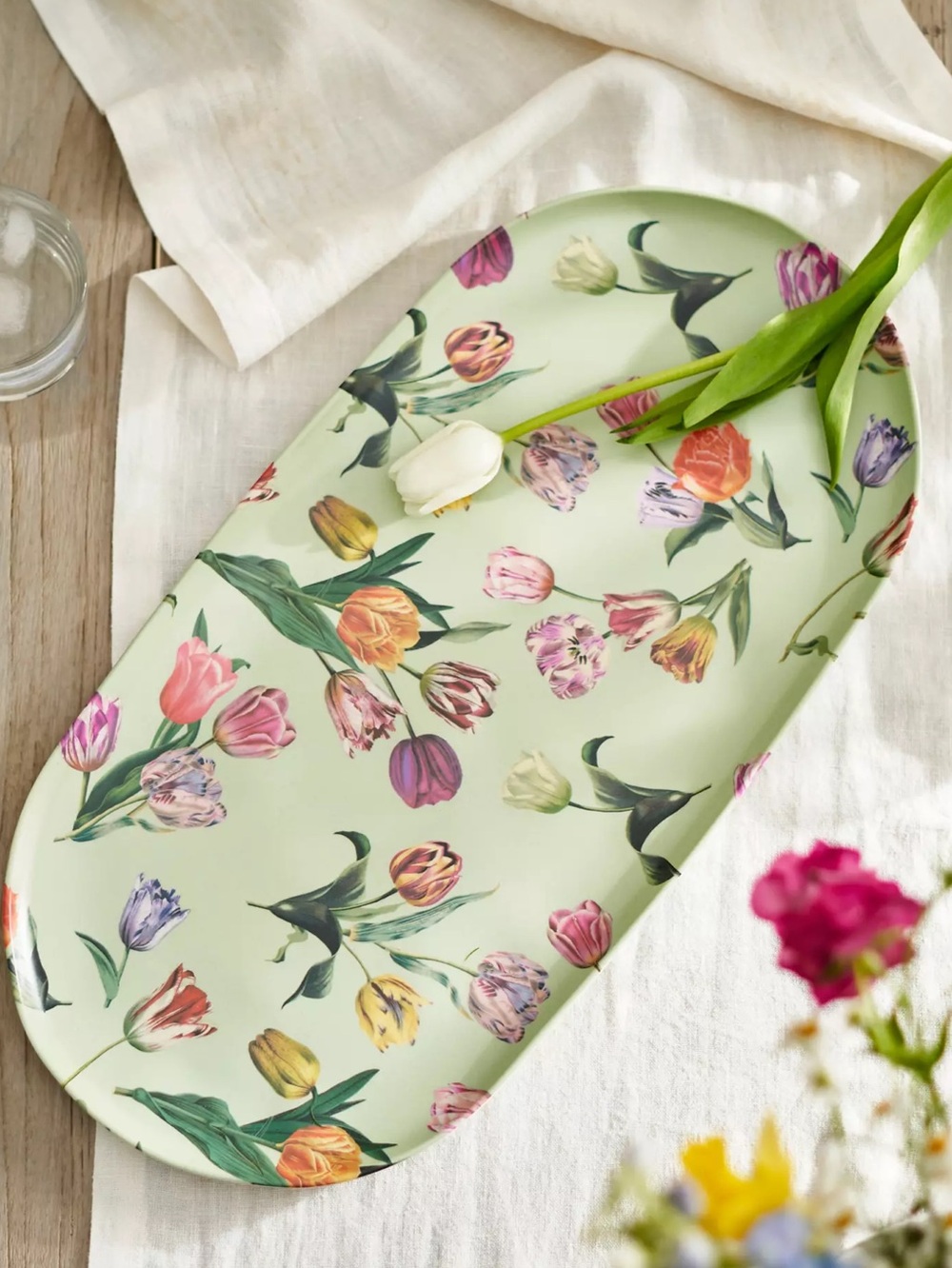 Anthropologie Terrain Floral Melamine
Serving Platter NEW ( 3 available)